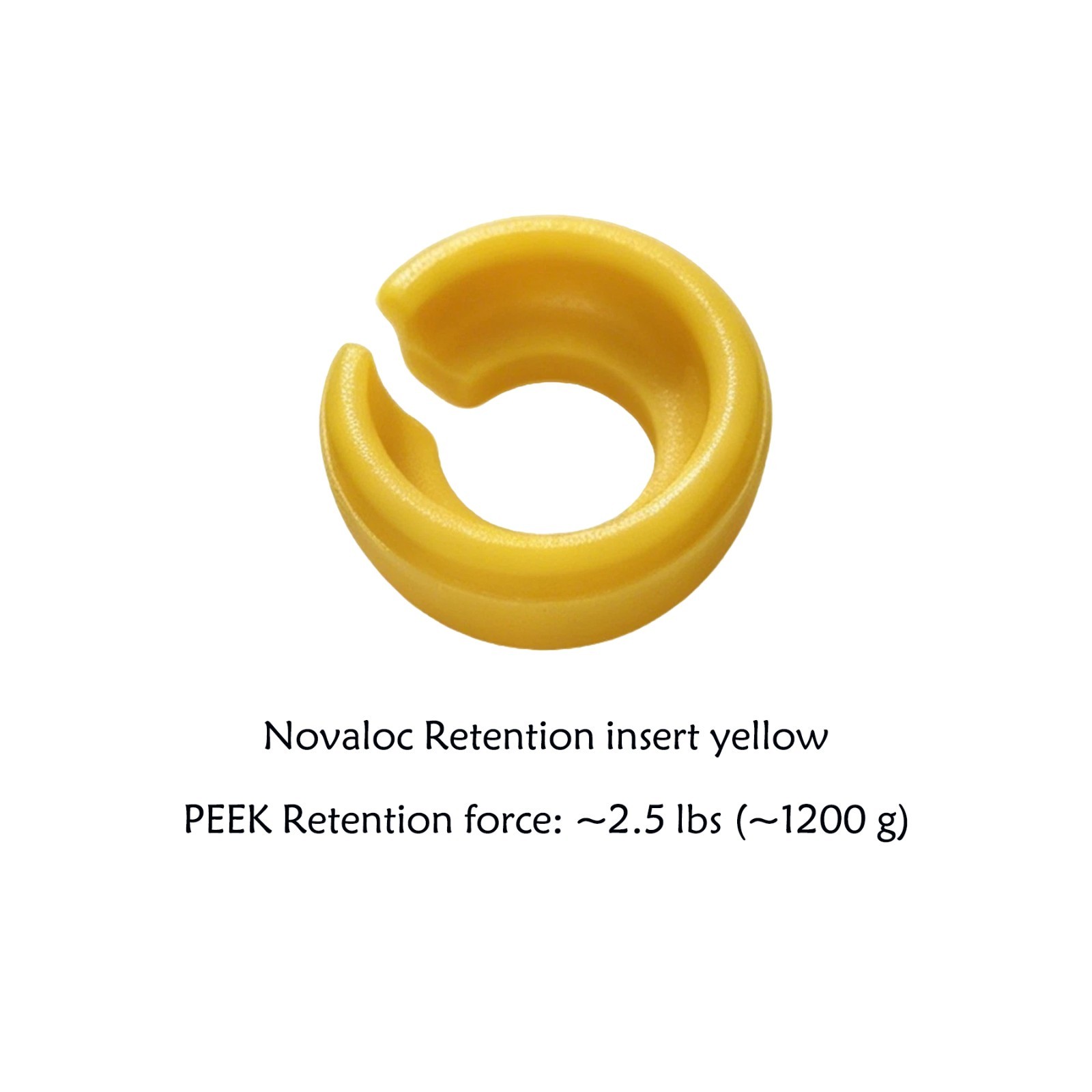 US Dental Novaloc Retention Inserts Caps Peek Locator Mounting & Demounting Tool