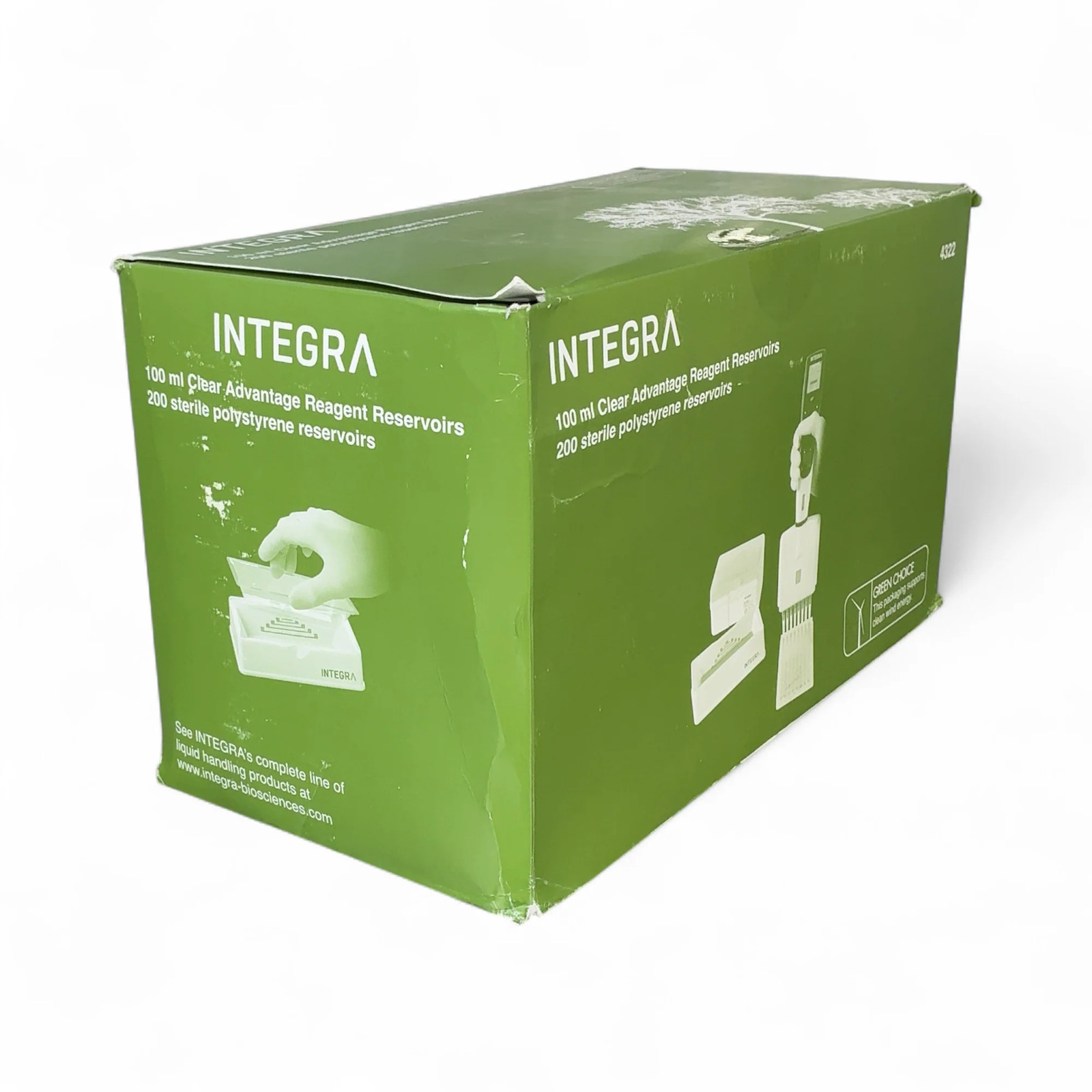 Integra 4322 100mL Clear Advantage Reagent Reservoirs New Open Box (Best Offer!)