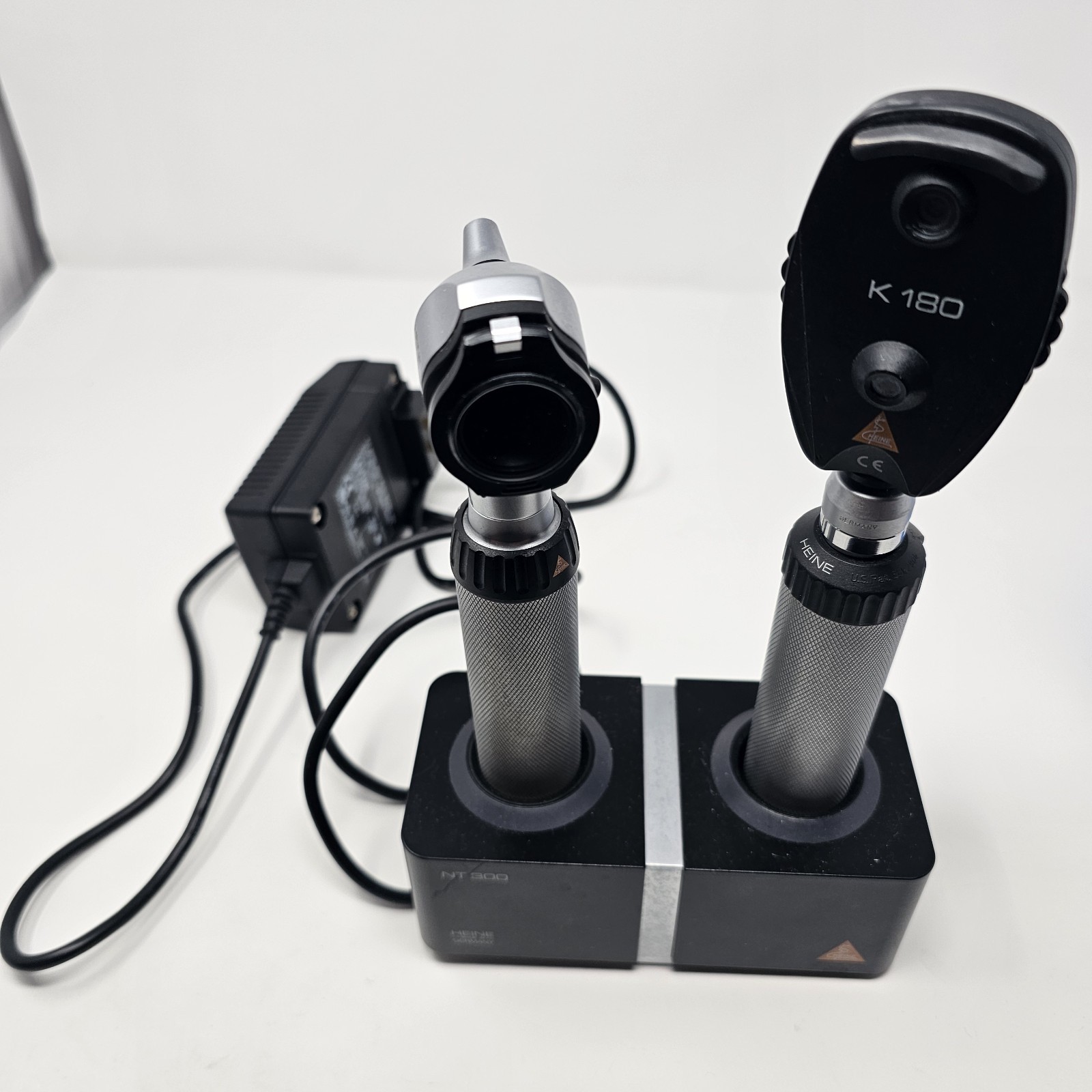 Heine K180 & Beta 400 Diagnostic Set w/ Handles + NT300 Charger – Working #2