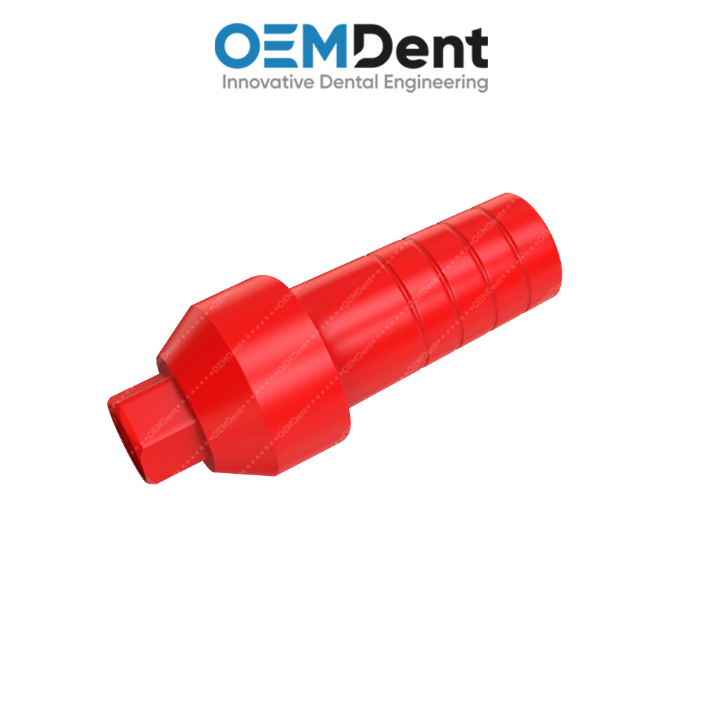 Straight Anatomic Fully Castable Abutment – AB Dent® Hexagon 2.42mm Compatible