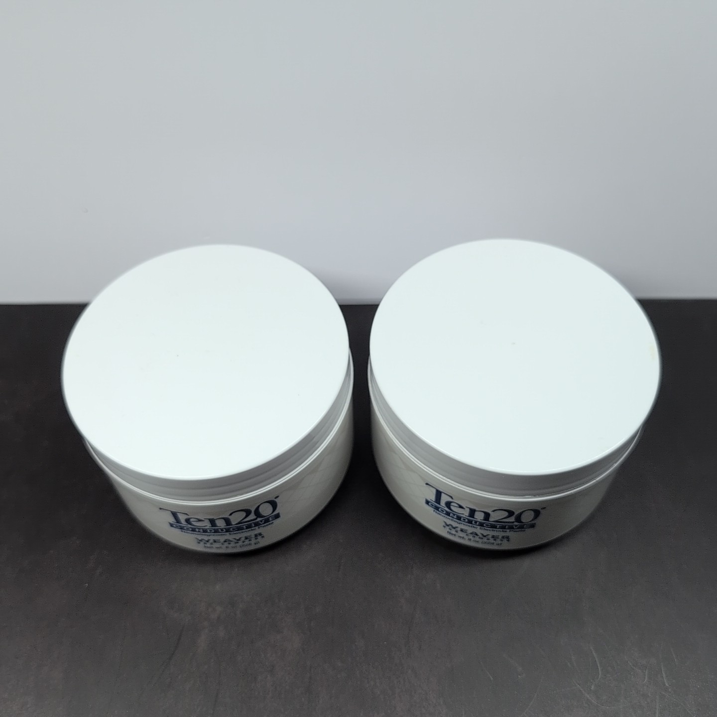 Weaver TEN20-8J Paste Conductive Jar 8oz. 2 Jars Electrode Paste