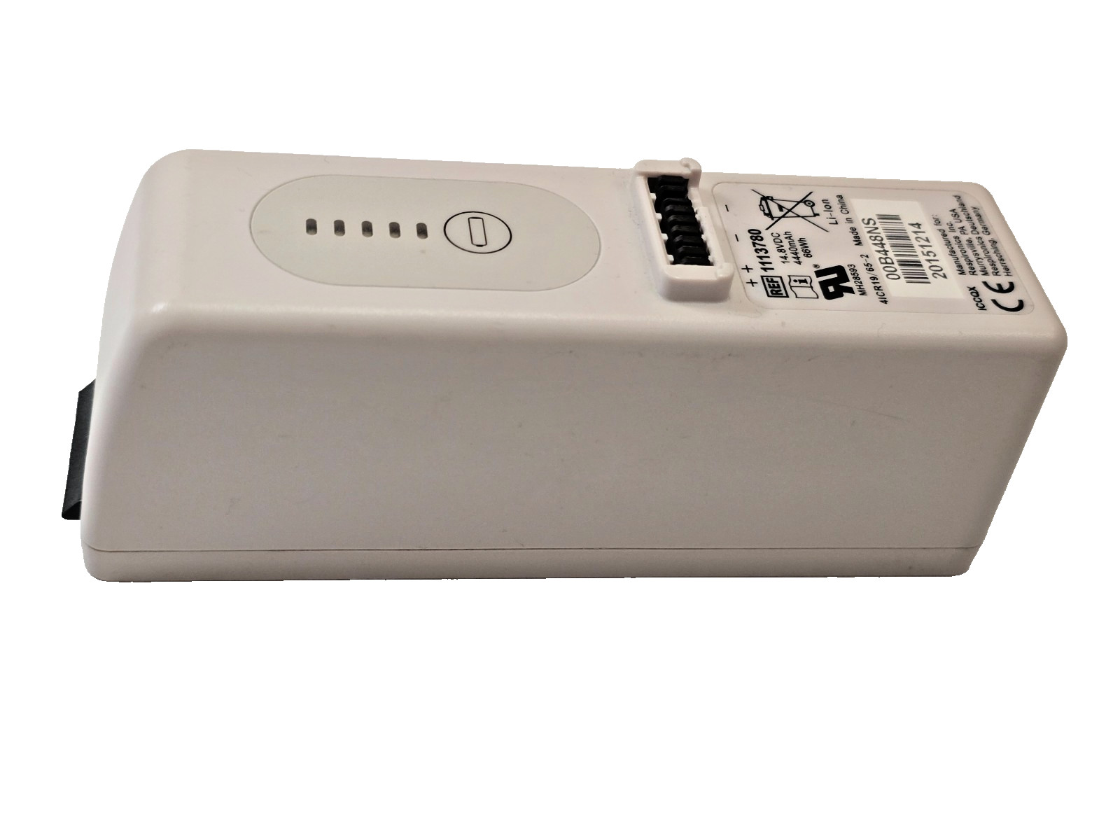 Philips Respironics 1113780 Rechargeable Li-ion Battery 14.8VDC 1113780