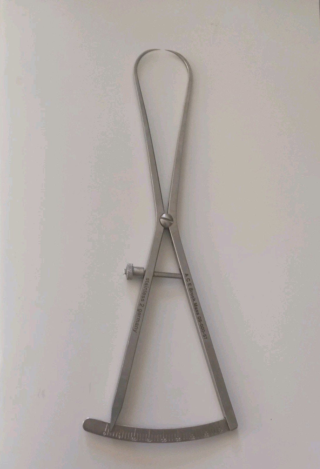 ACE Castroviejo Caliper Round 0-40mm 7 Surgical Dental Instruments Made is USA