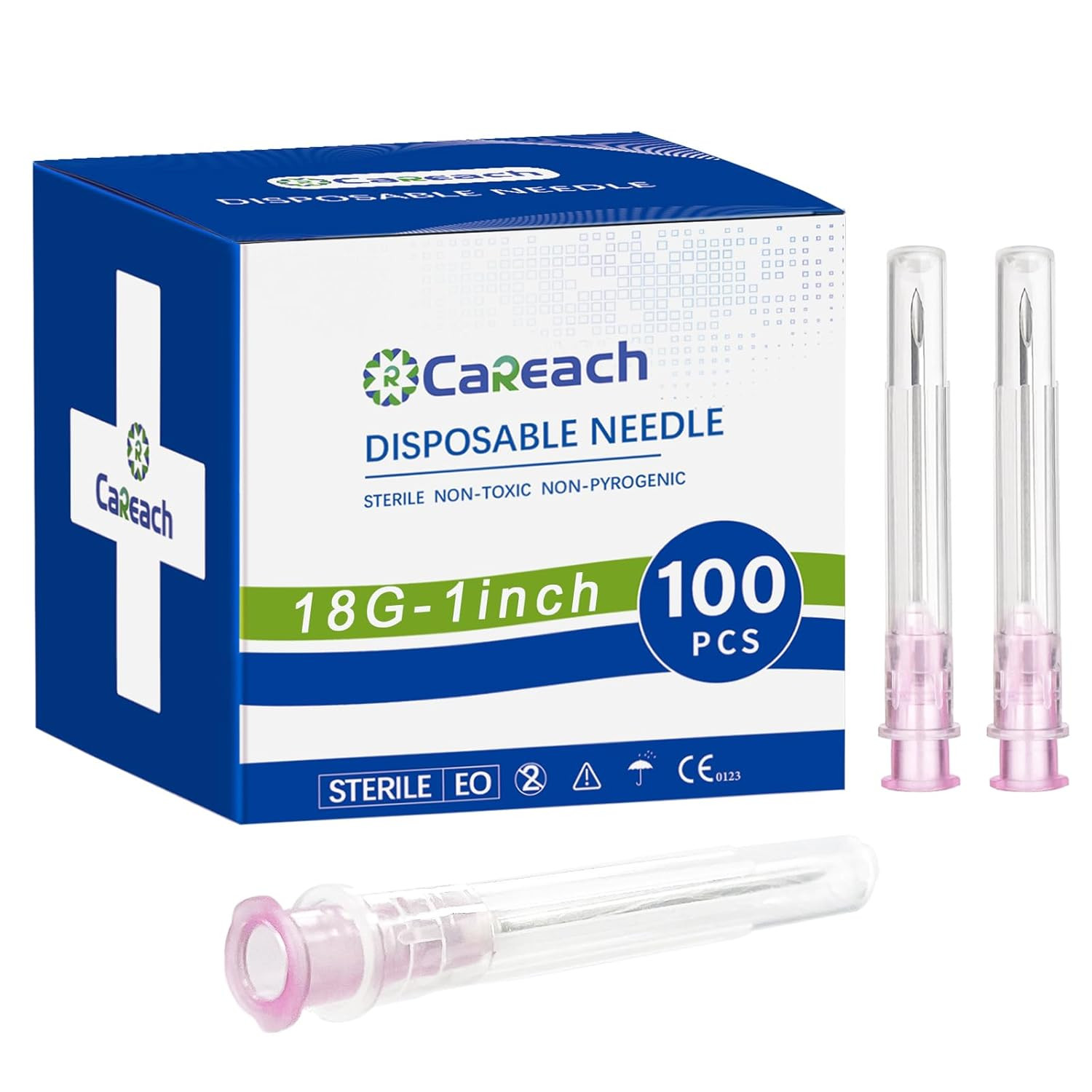 100Pcs 18 G 1 Inch Needle for Lab Accessories, Measurement and Refilling Inks…