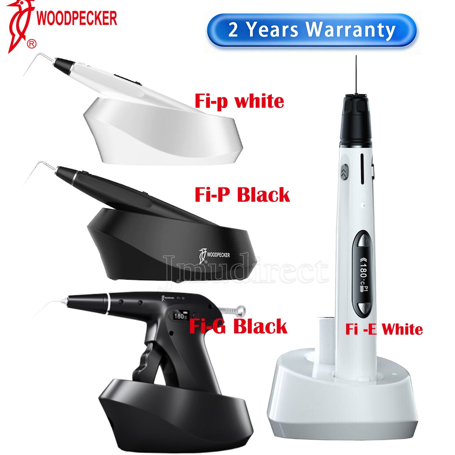 Woodpecker Fi-P Fi-G Fi-E Obturation System Heated Pen/Gun Gutta Percha Cordless
