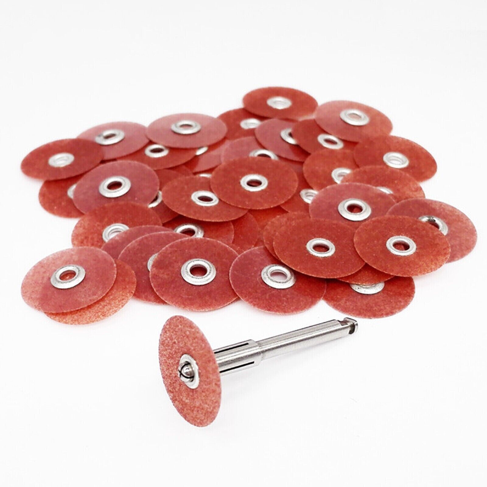 Dental Discs Coarse Composite Finishing Polishing Discs 12.7mm/10pcs Mandrel