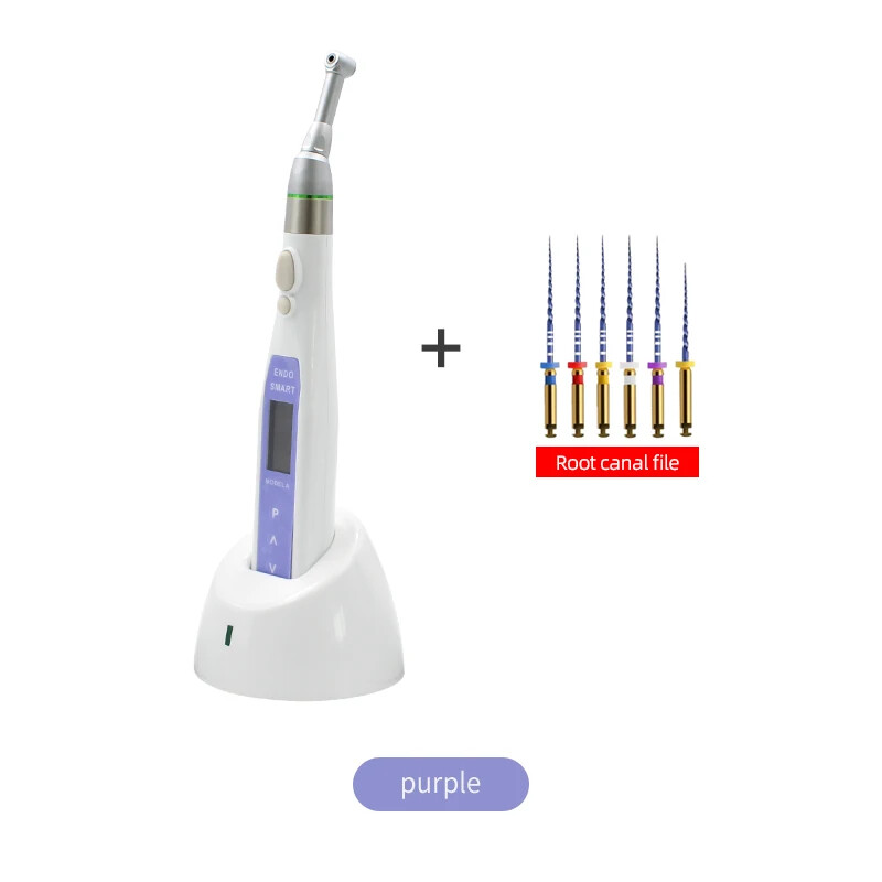 Dental Cordless Endo Motor 16:1 Contra Angle Apex Locator Root Canal Finder