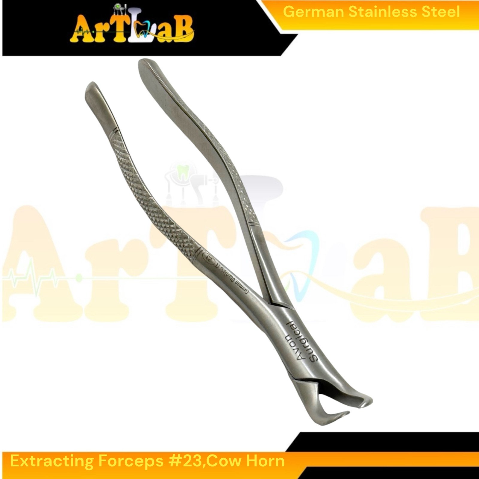 Extraction Forceps Upper Molars, Lower Molars, Universal -German Stainless Steel