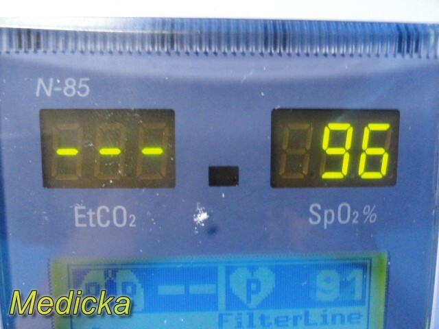 Nellcor Puritan Bennet N-85 Handheld Microcap Capnograph / Pulseoximeter~ 34454