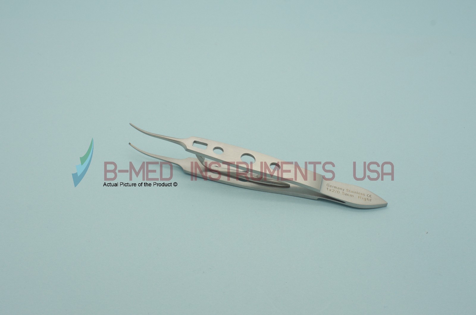 Moody Fixation Forceps Right With Lock 4.5″ 1X2 Teeth 0.5MM German Stainless