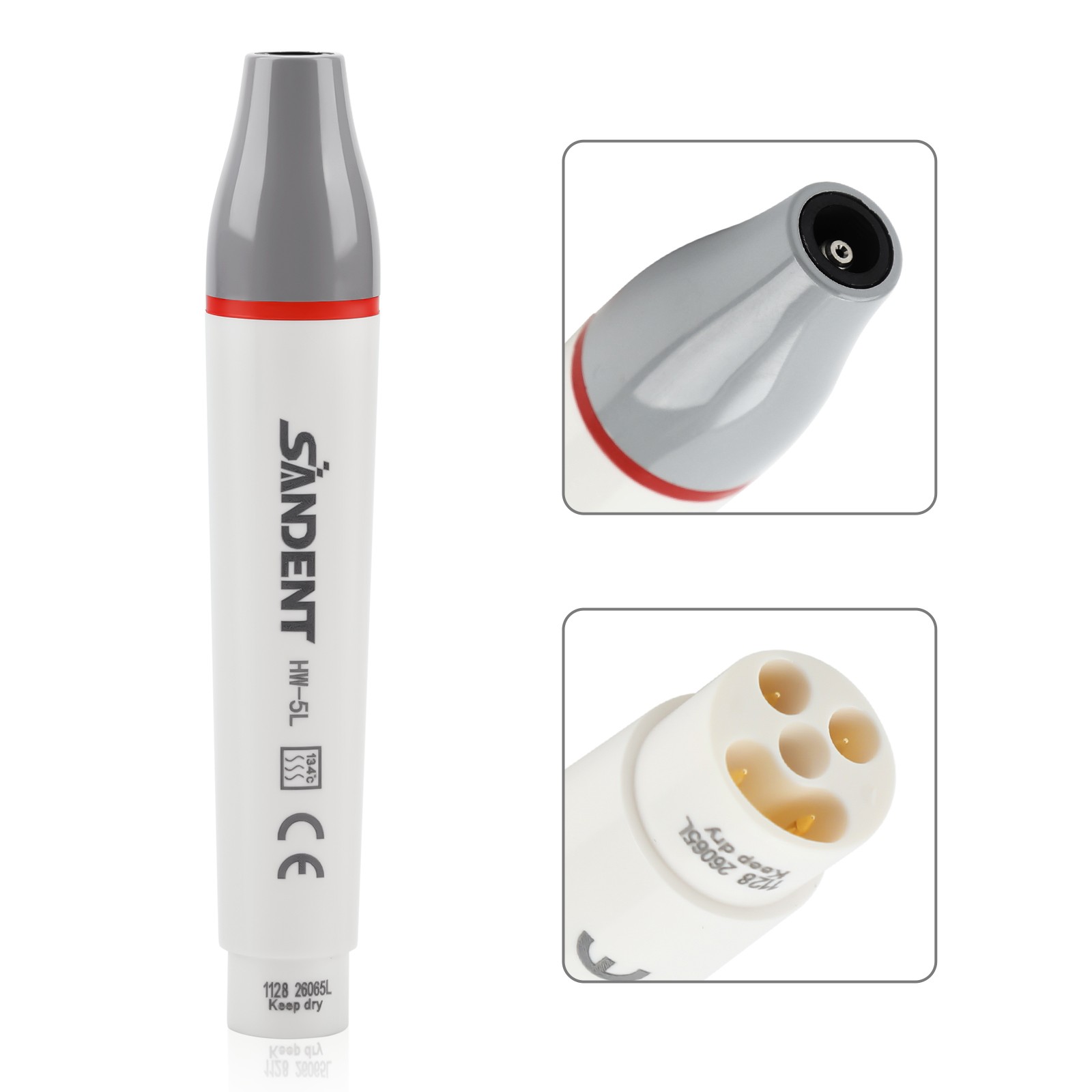 Dental Detachable LED Ultrasonic Piezo Scaler Handpiece HW-5L for EMS Woodpecker