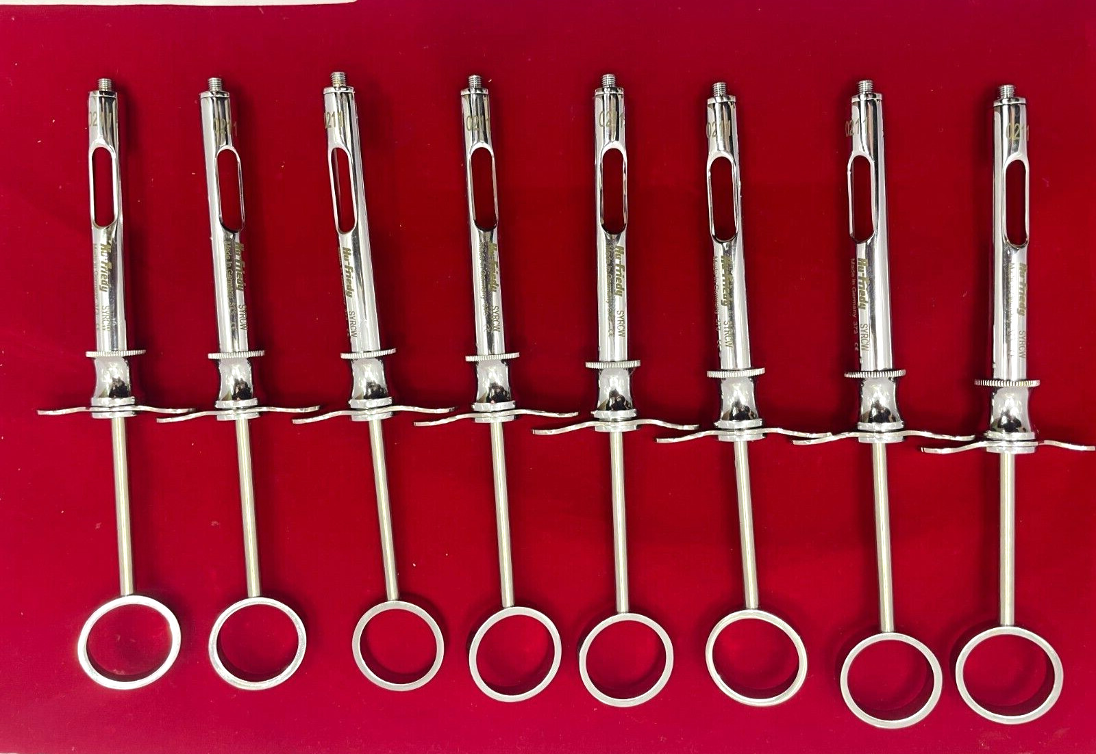 Hu-Friedy SYRCW Anesthetic Aspirator Syringe CW Cooke-Waite Winged 1.8 mL (x10)