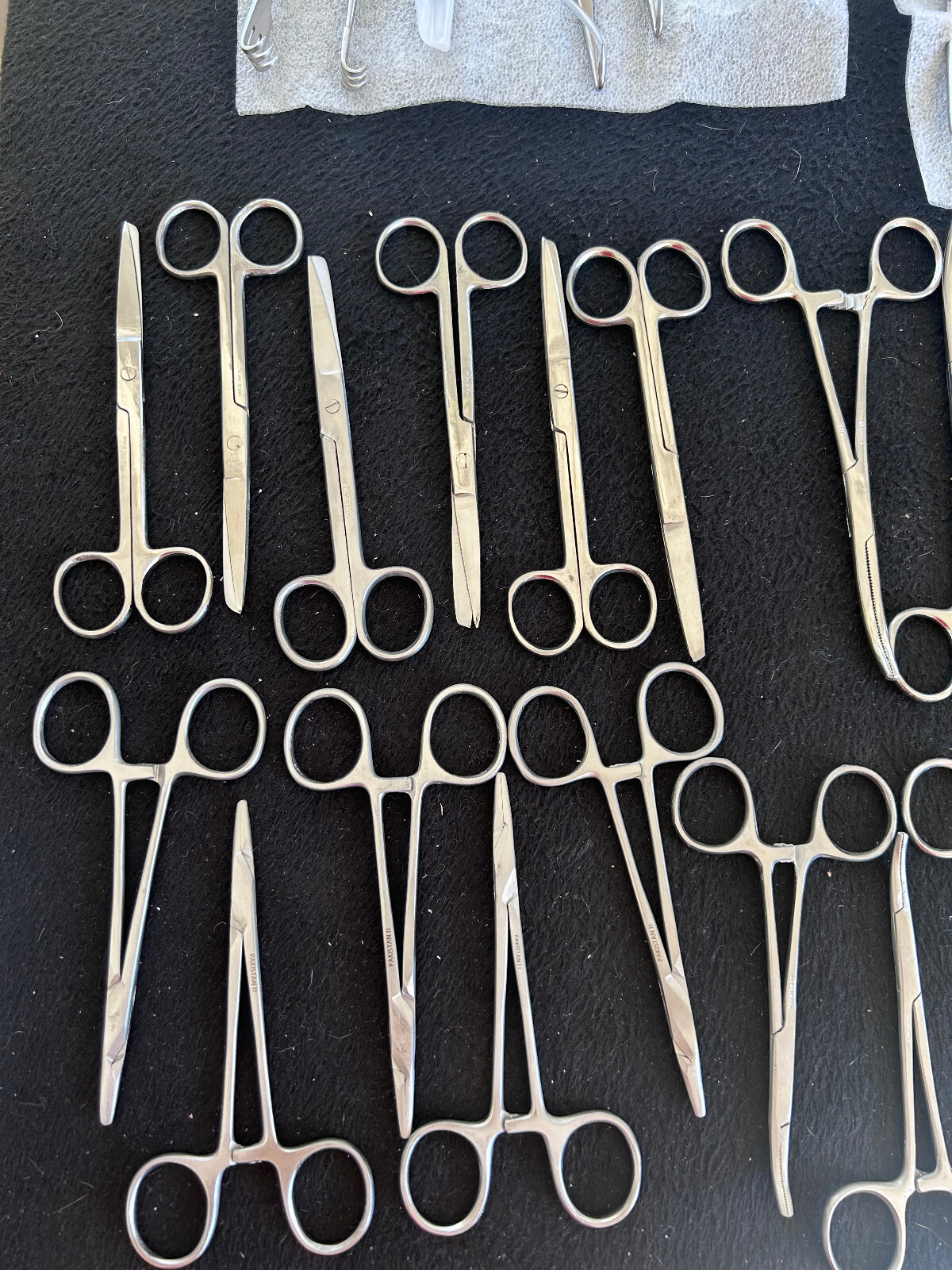 78 Assorted Forceps, Retractor, Holder, Dilator Plastic Surgical ,Vet Instrument