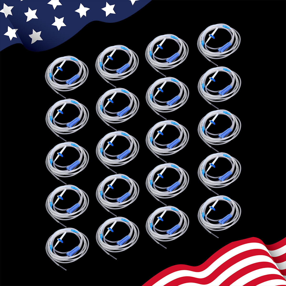 10Pcs Dental Implant Oral Irrigation Tube Tubing Fit W&H Surgical Motor