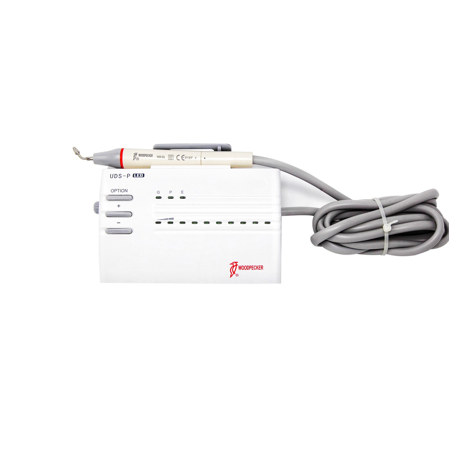 Woodpecker UDS-P Ultrasonic Piezo Dental Scaler HW-3H Handpiece with 6 Tips 110V