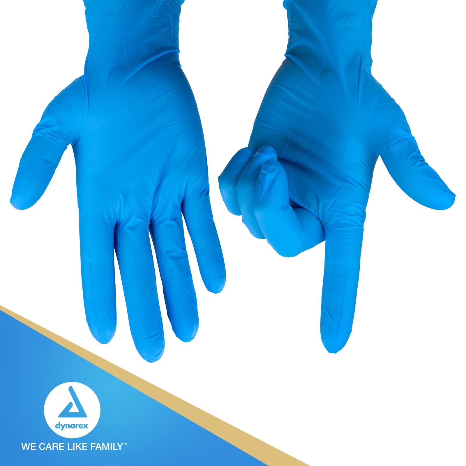 Dynarex Safe-Touch Disposable Nitrile Exam Gloves, Health And Beauty