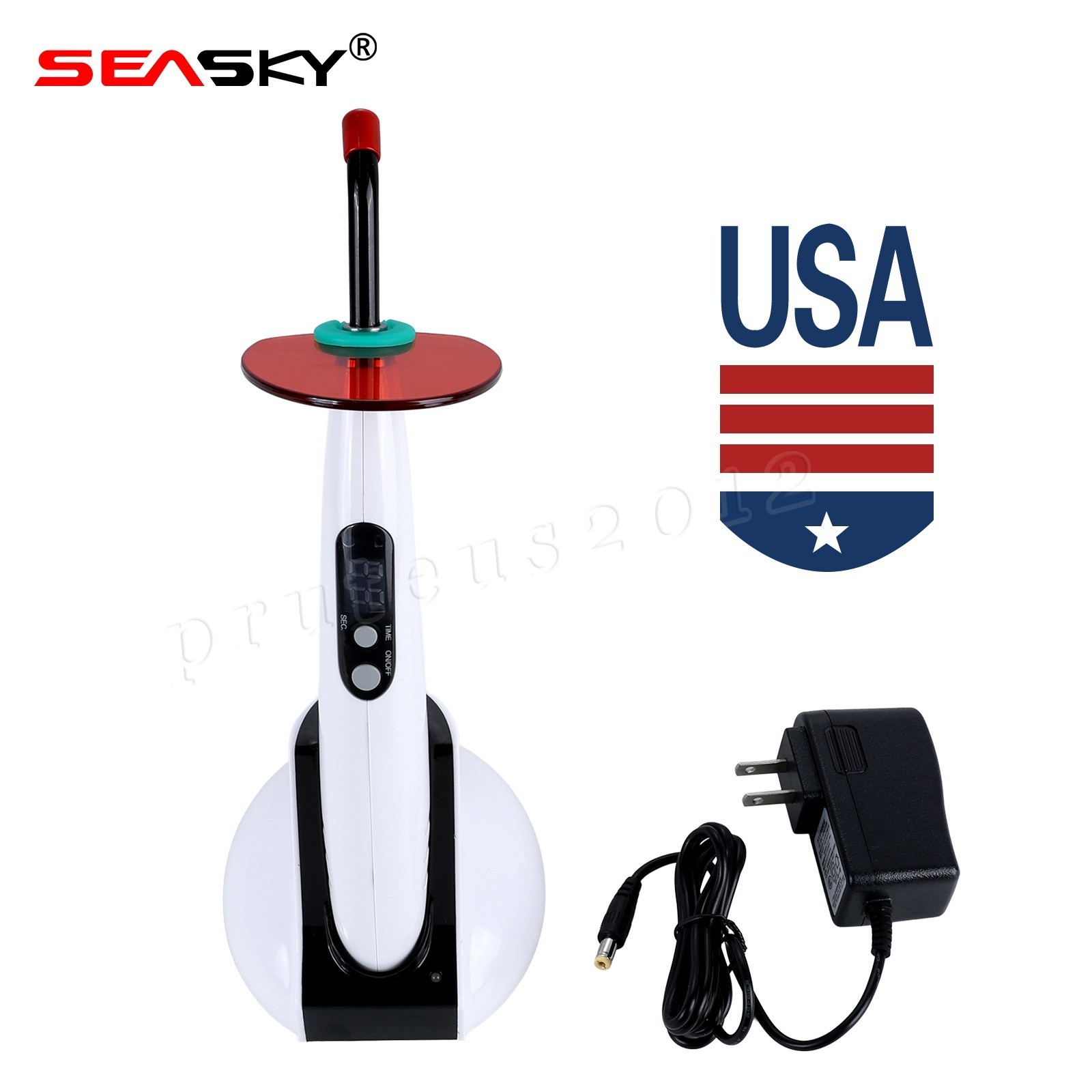 Dental LED Luz de Curado Lampara 1400mW fit LED-B SEASKY WOODPEX NEW