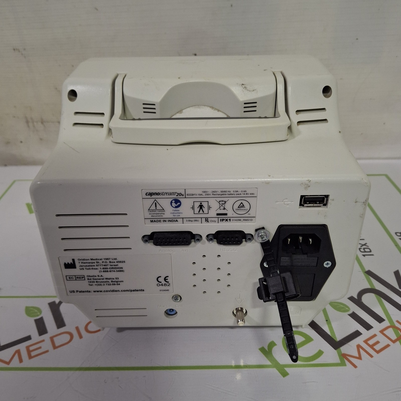 Oridion Capnostream 20P Capnography Monitor