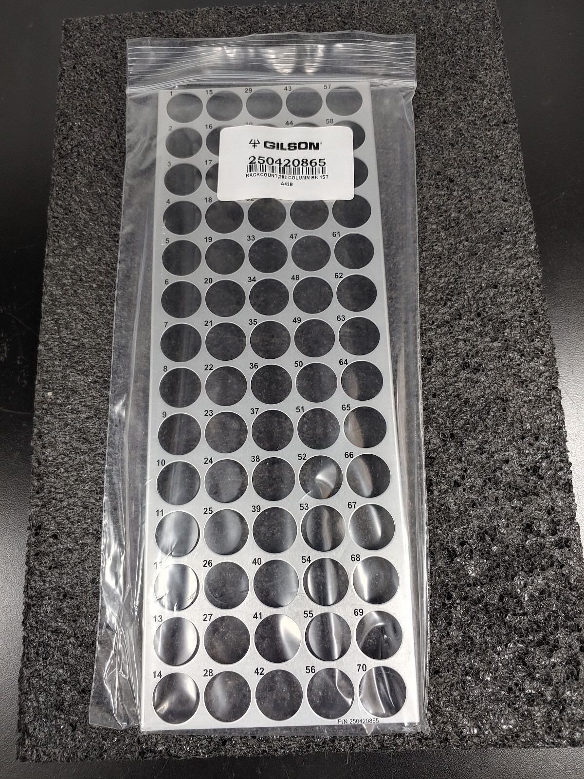 GILSON 250420865 208 Column BK Back 1ST Rackcount
