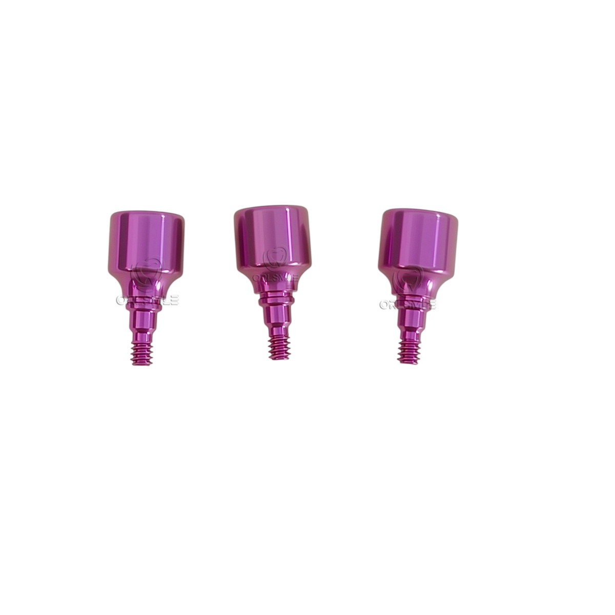 6 pcs Healing cap / Abutment compatible with Straumann BLX D4.0 / 5.0