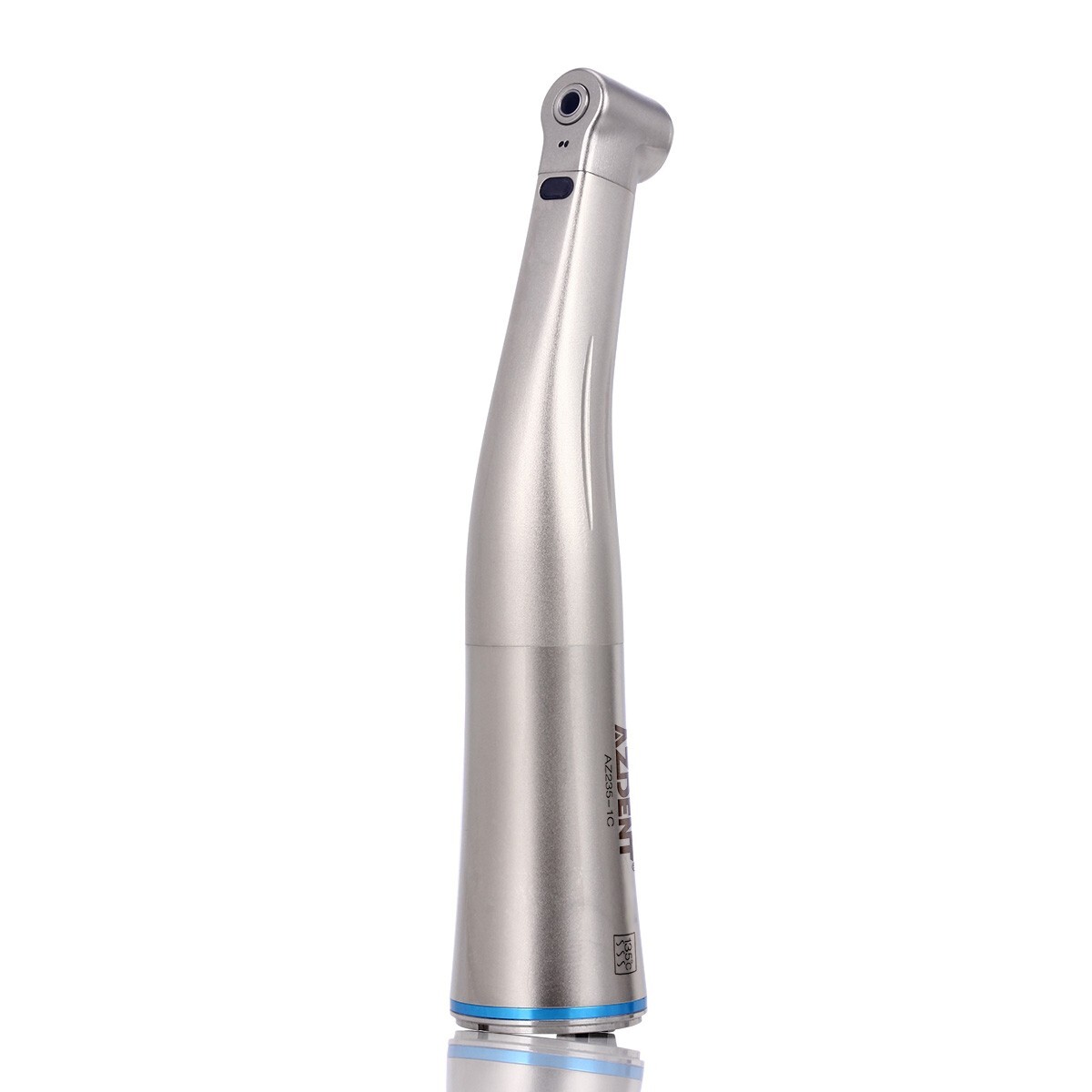 Dental 1:1 LED Fiber Optic Contra Angle Low Speed Handpiece Push Button Internal