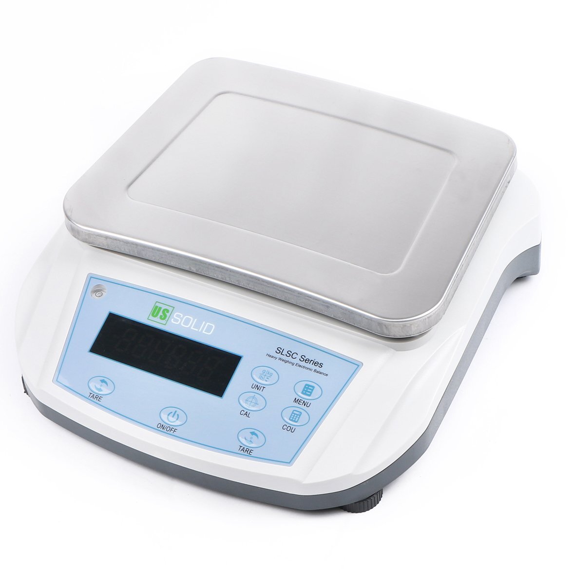 U.S. Solid 0.1g x 30kg/66lb Precision Lab Balance with 13″x9″ Large Weighing Pan