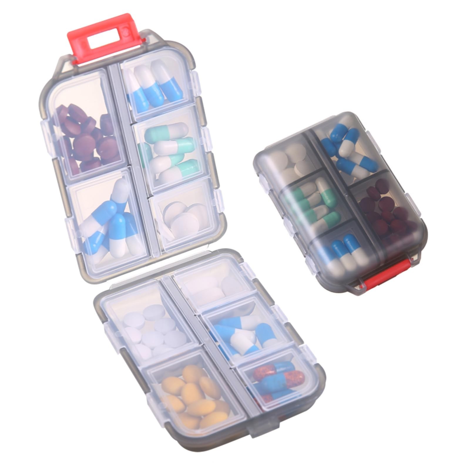 Zuihug 1Pack Travel – 10 Compartments Case Compact And Portable
