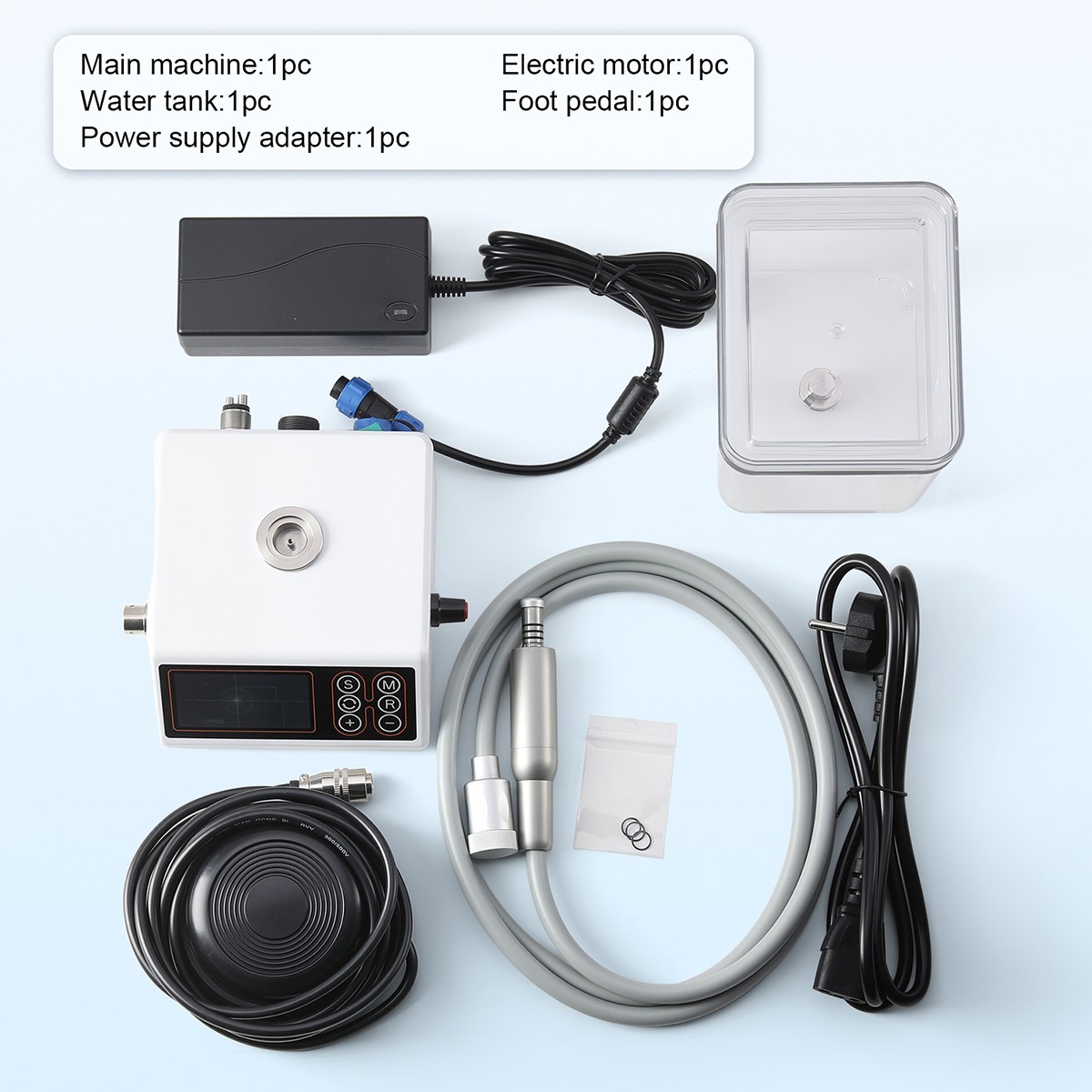 Dental DC Brushless Motor Vector Control &Water Tank /1:2 Surgical Handpiece