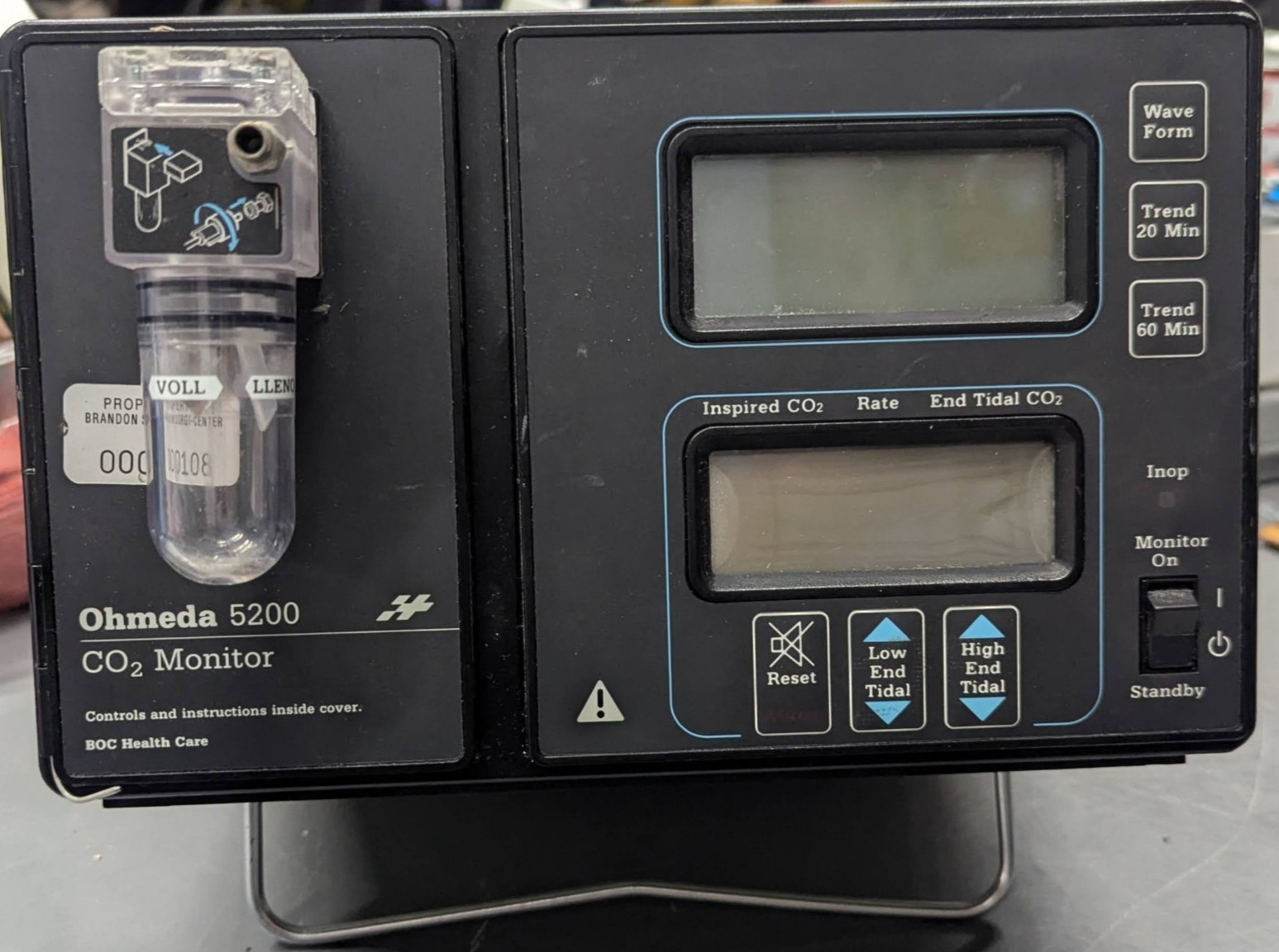 Ohmeda 5200 Monitor Capnograph 304-2400-800 – Untested For Parts