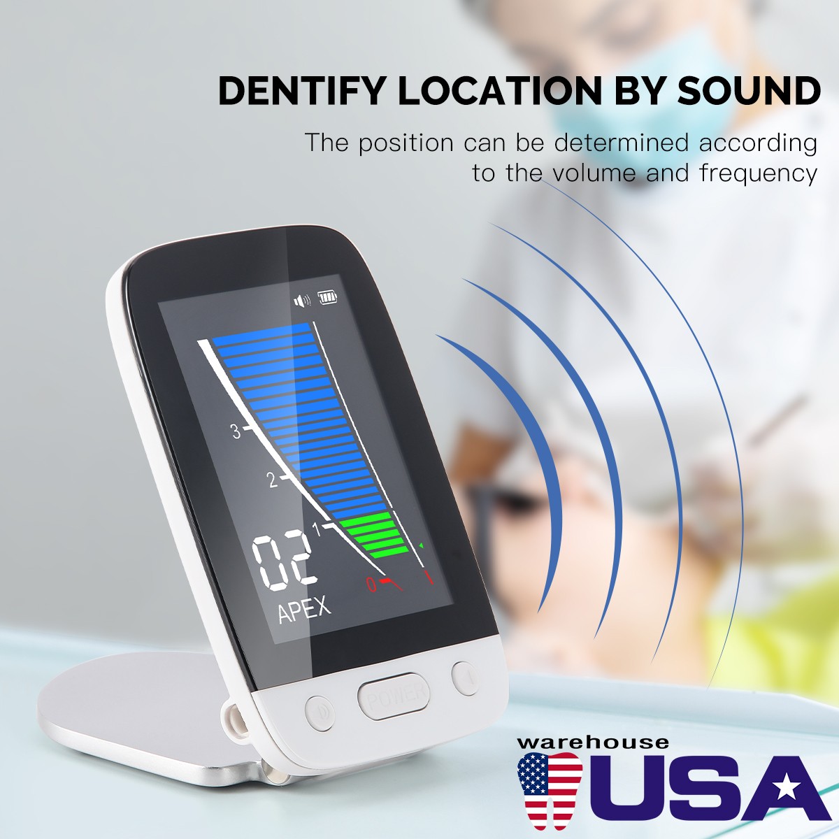 AZDENT dental endo apex locator Eododontic Root Canal File clip Lip hook