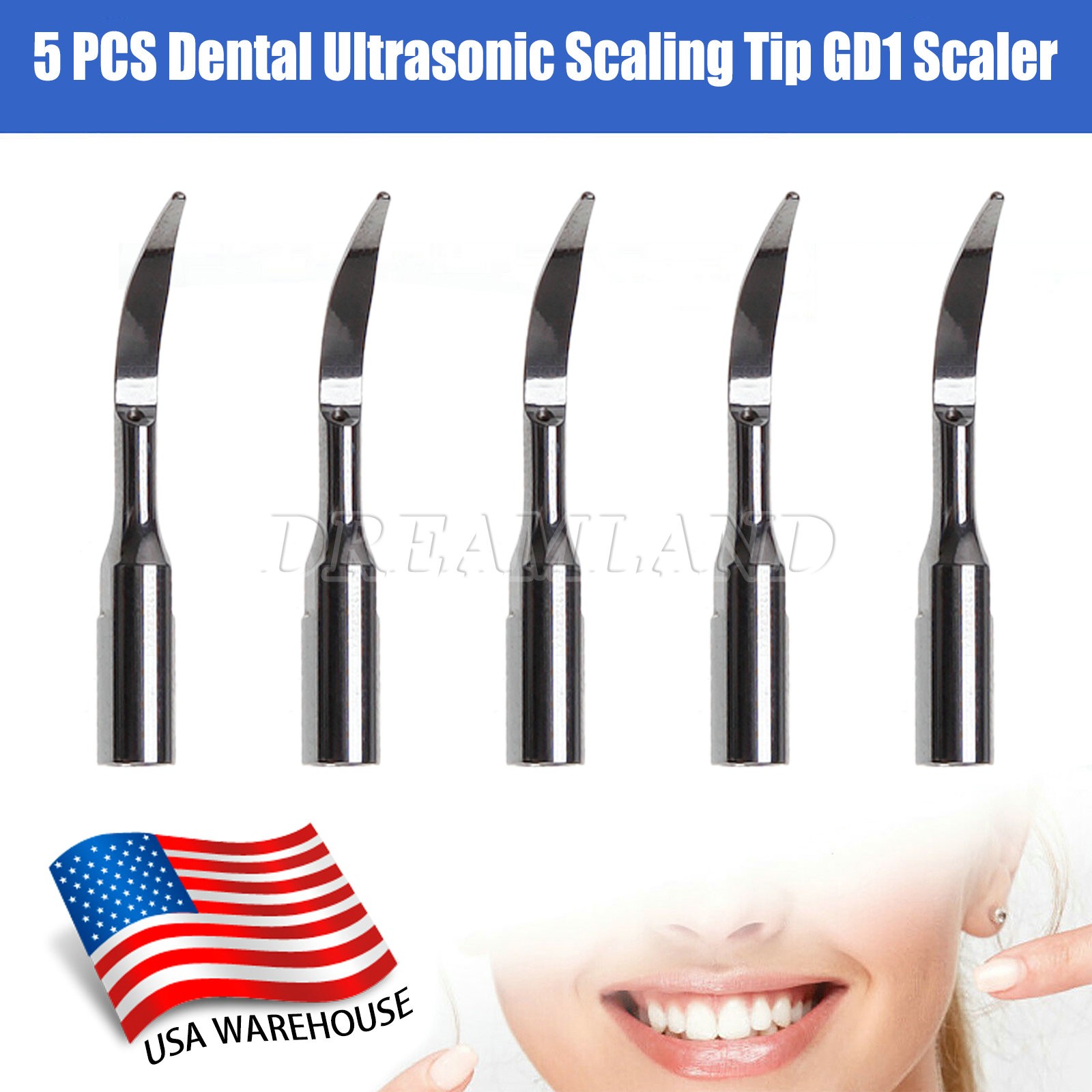 Dental Ultrasonic Air Scaling Perio Tips Fit EMS DTE SATELEC WOODPECKER ns