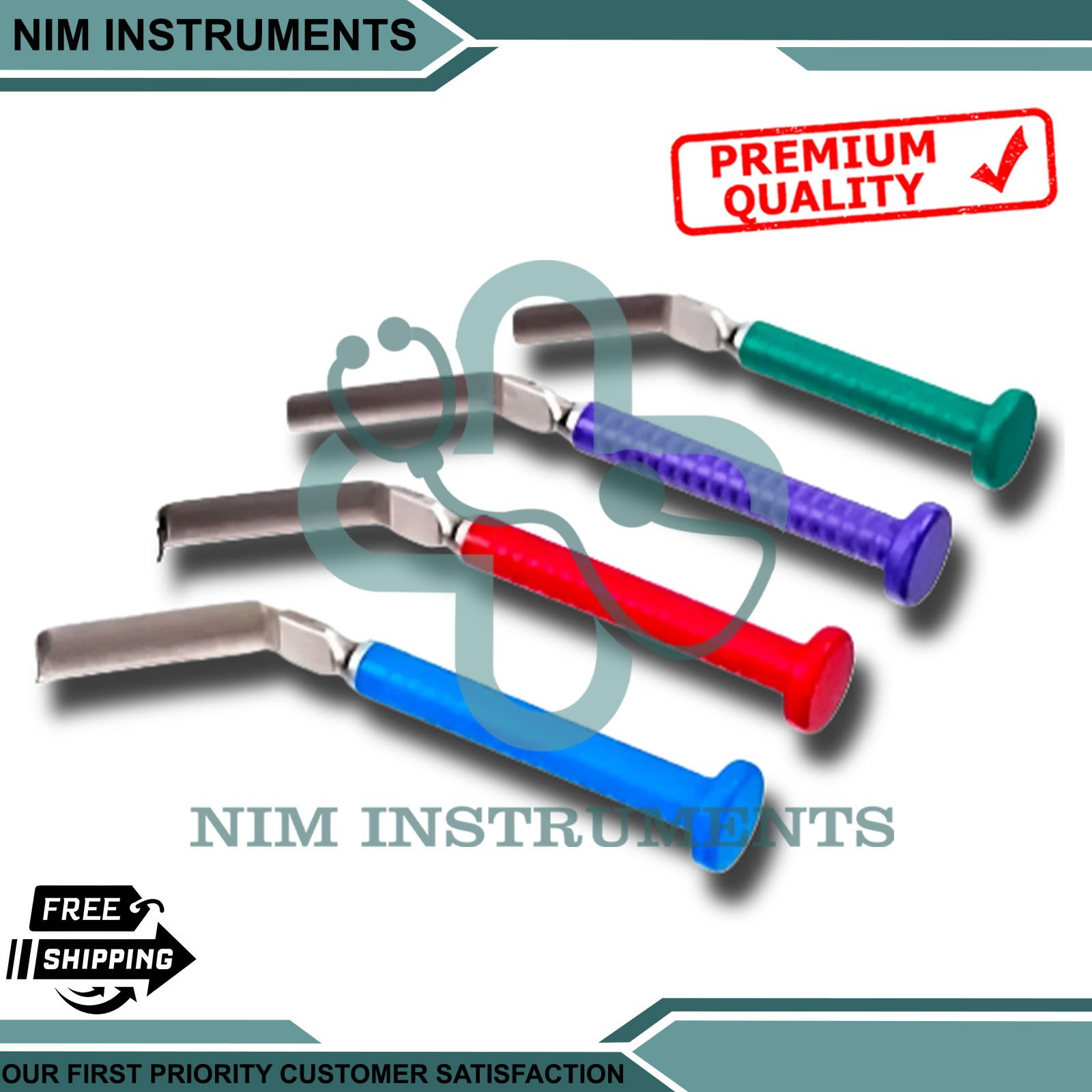 Lumbar Retractor 4 Pcs Set Spine Orthopedic Surgical Instruments