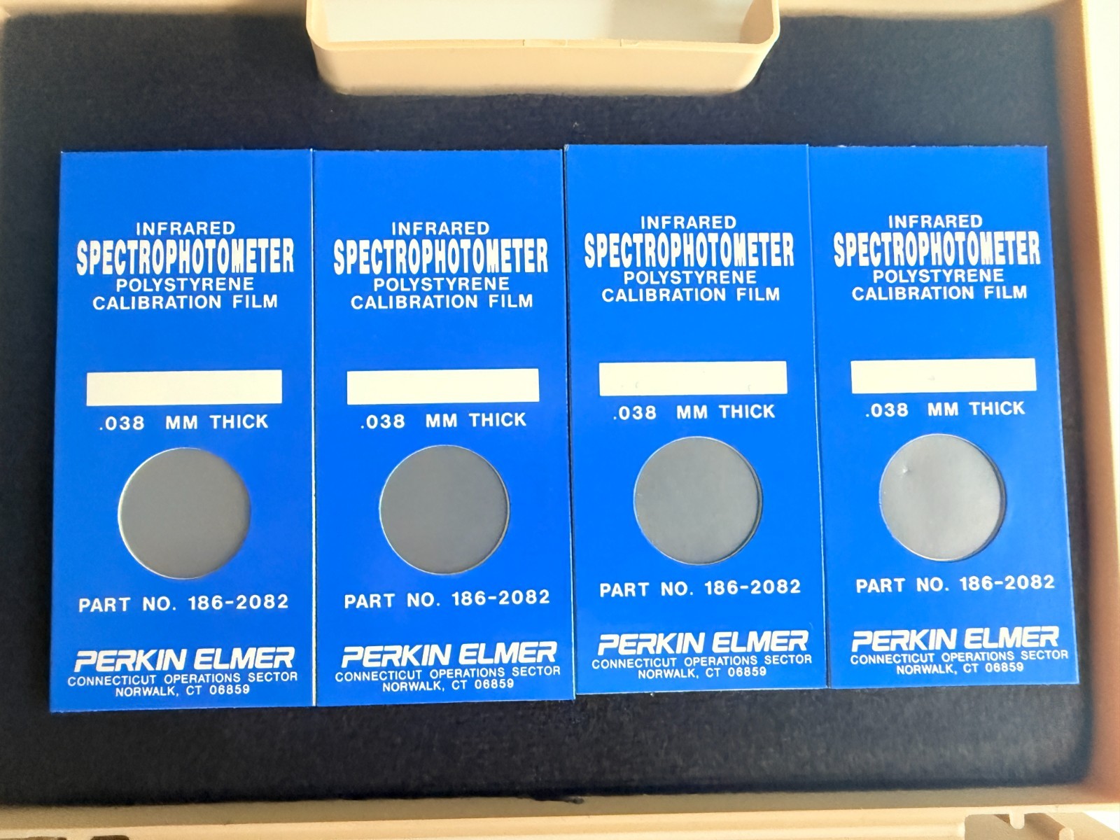 Perkin Elmer Validation Kit Polystyrene-38 Traceable Reference NG11 MIR