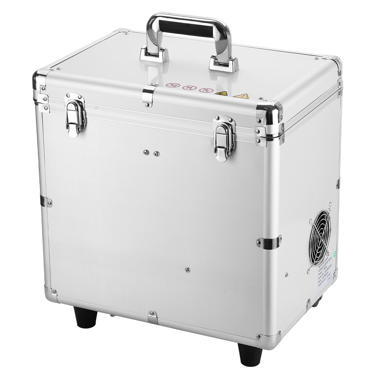 Portable Dental Mobile Unit Cart Case Wheels + Suction +Air Compressor BD-402A
