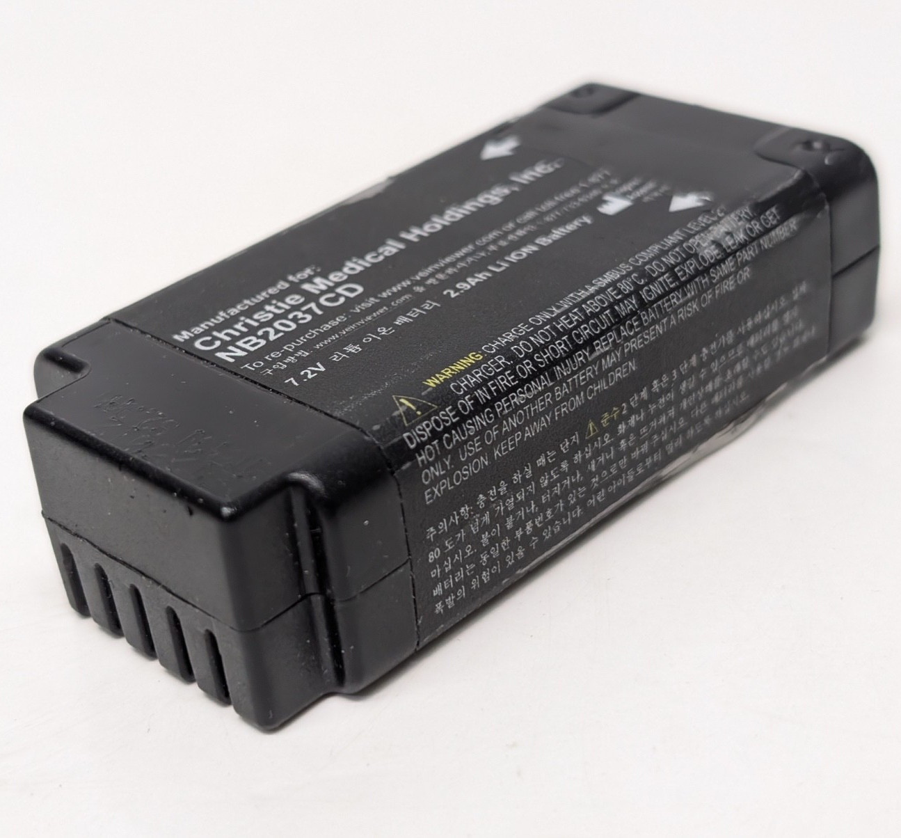 Inspired Energy NB2037CD Smart Lithium Ion Rechargeable Battery Pack 2.9Ah 7.2V