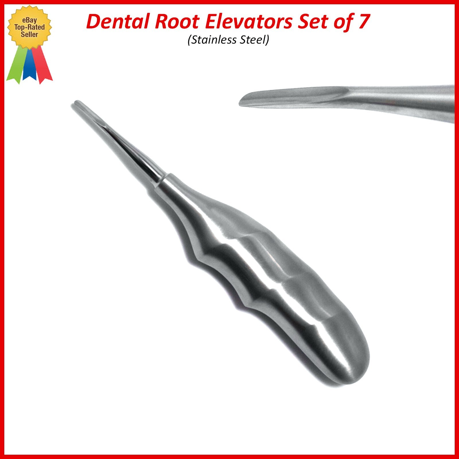 7 Pcs Dental Root Elevators Oral Surgery PDL Luxating Tooth loosening MARGALLA