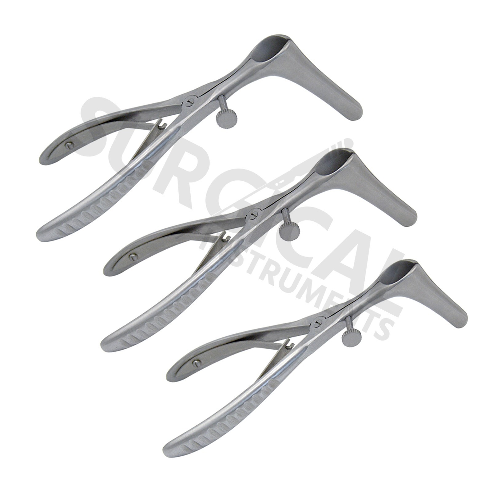 3 Pcs Set of Cottle Septum Nasal Speculum 6.00″ with Blade 35MM, 50MM, & 75MM