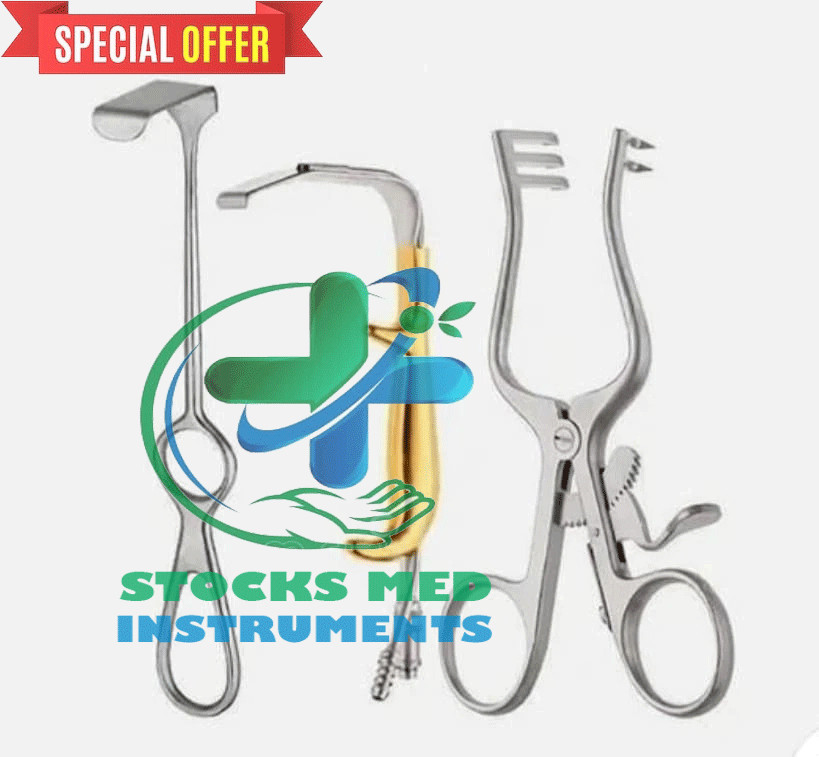 Medicon Surgical Retractors 3 pcs High Quality Best offer AF surgery instruments