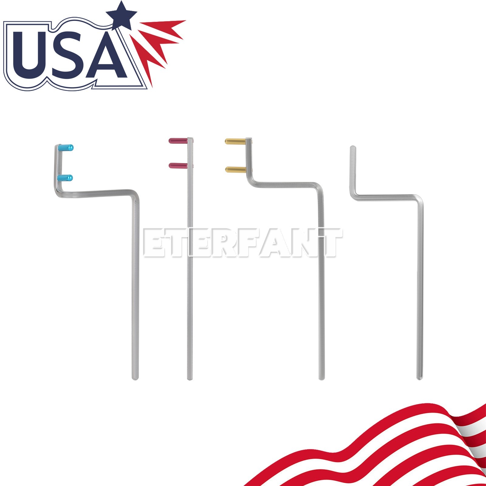 5PCs Dental X-Ray XCP-DS Fit Anterior/Bite wing/Posterior/Endodontic Arm Kit US