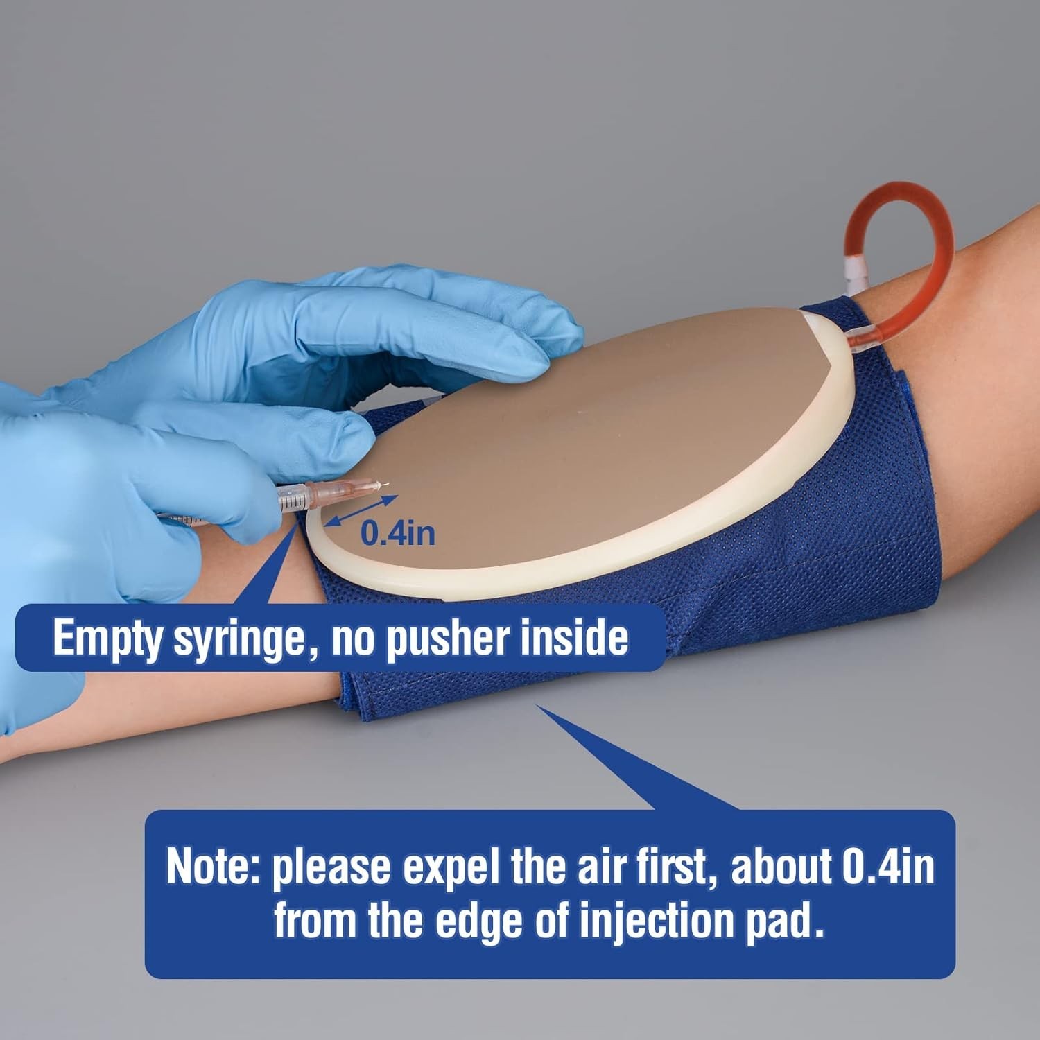 Reusable Venipuncture Practice Pad – Eco-Friendly & Wearable Injection Trainer