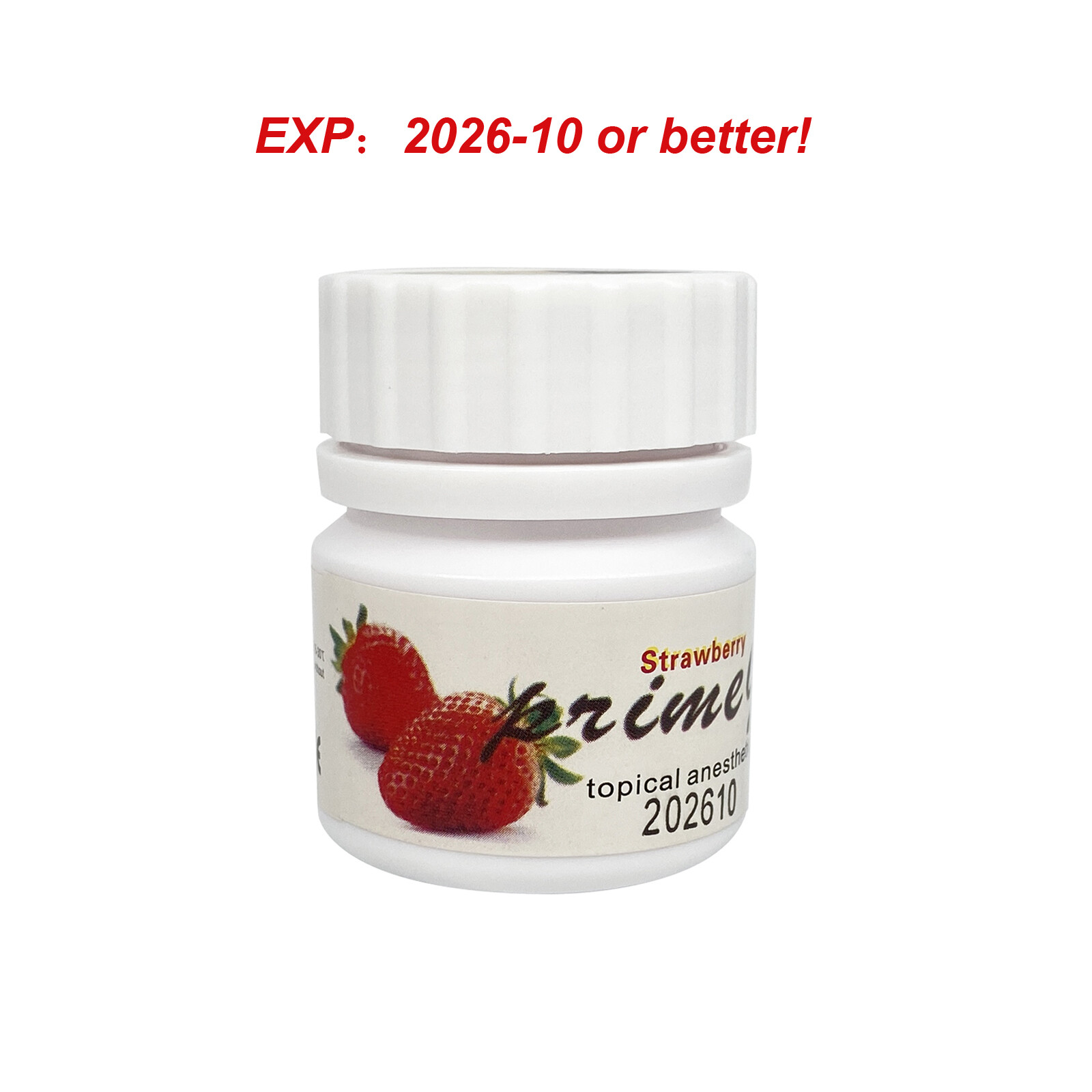 Dental Topical Anesthetic Gel 20% Benzocaine 1oz Jar Strawberry or Mint