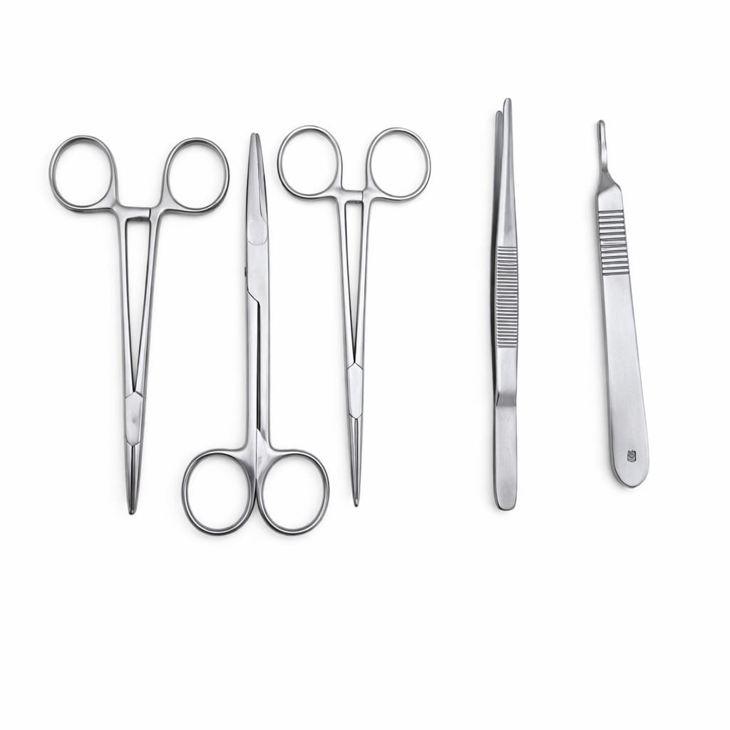 Complete Practice Student Suture Kit for Medical Training