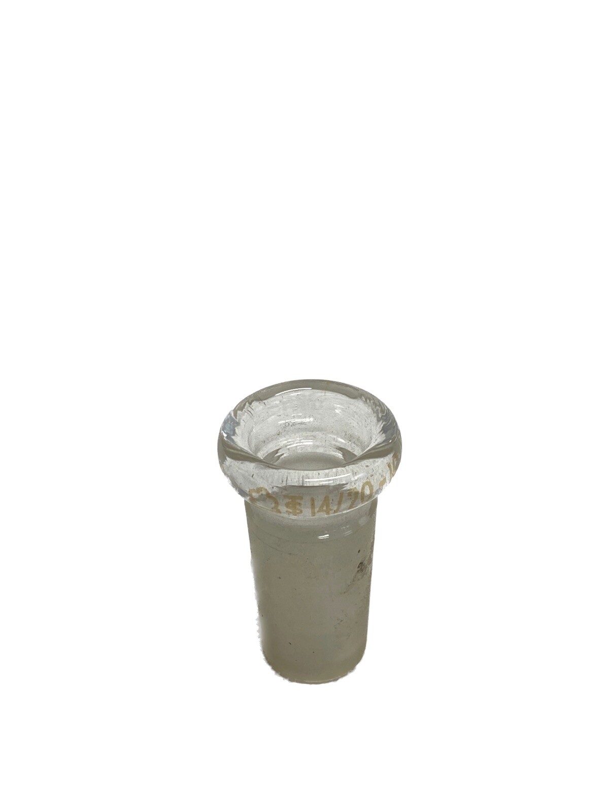 Laboratory Glass 14/20 Inner Joint to 10/18 Outer Joint Bushing Adapter
