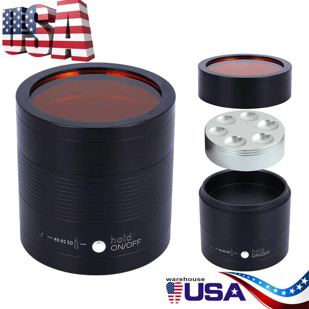 7Holes Dental Composite Resin Heater Material Soften Warmer Heating 40/45/50℃
