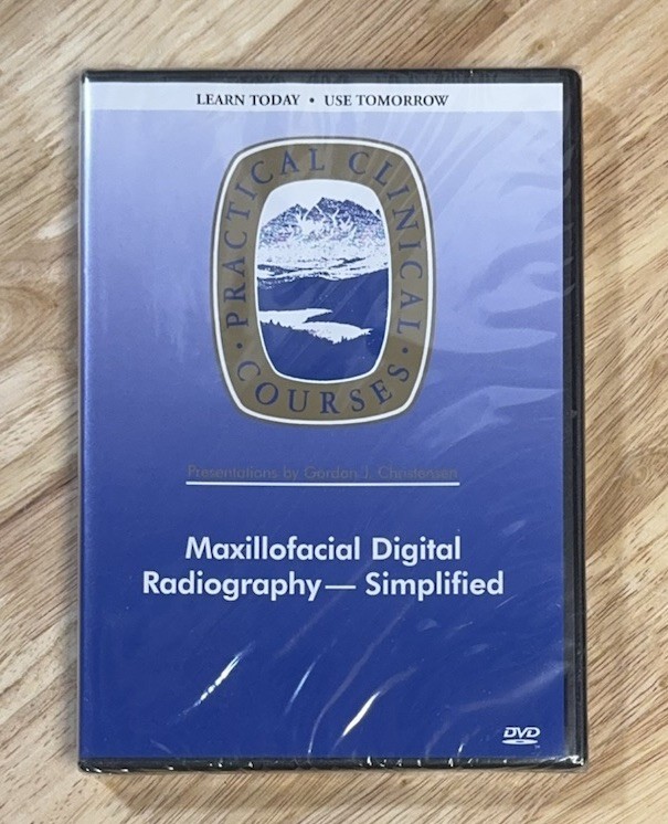 Maxillofacial Digital Radiography: Simplified (V1135) Gordon Christensen PCC DVD
