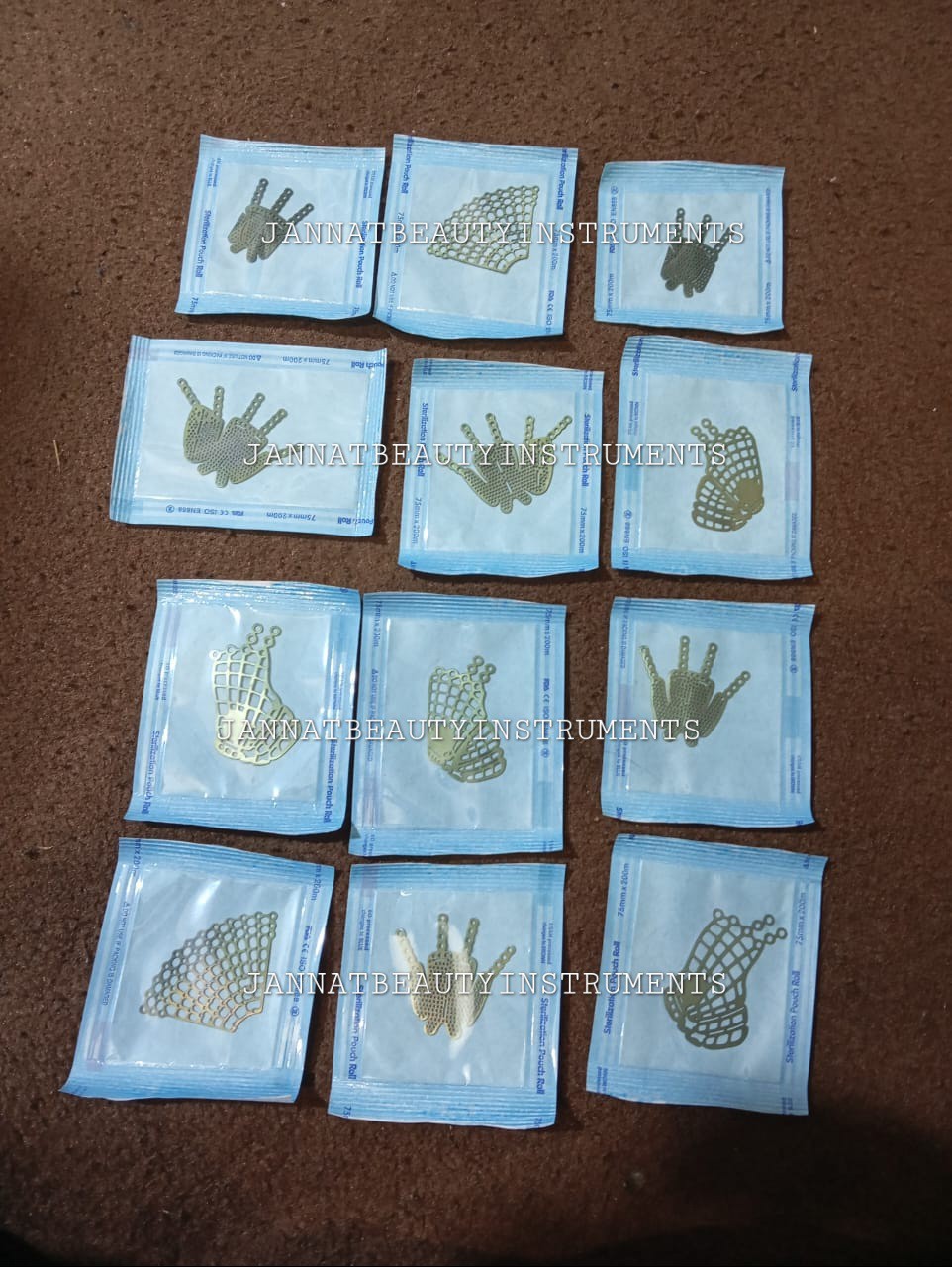 Orbital Floor Mesh Plates Medical Grade Titanium Implant 10pc