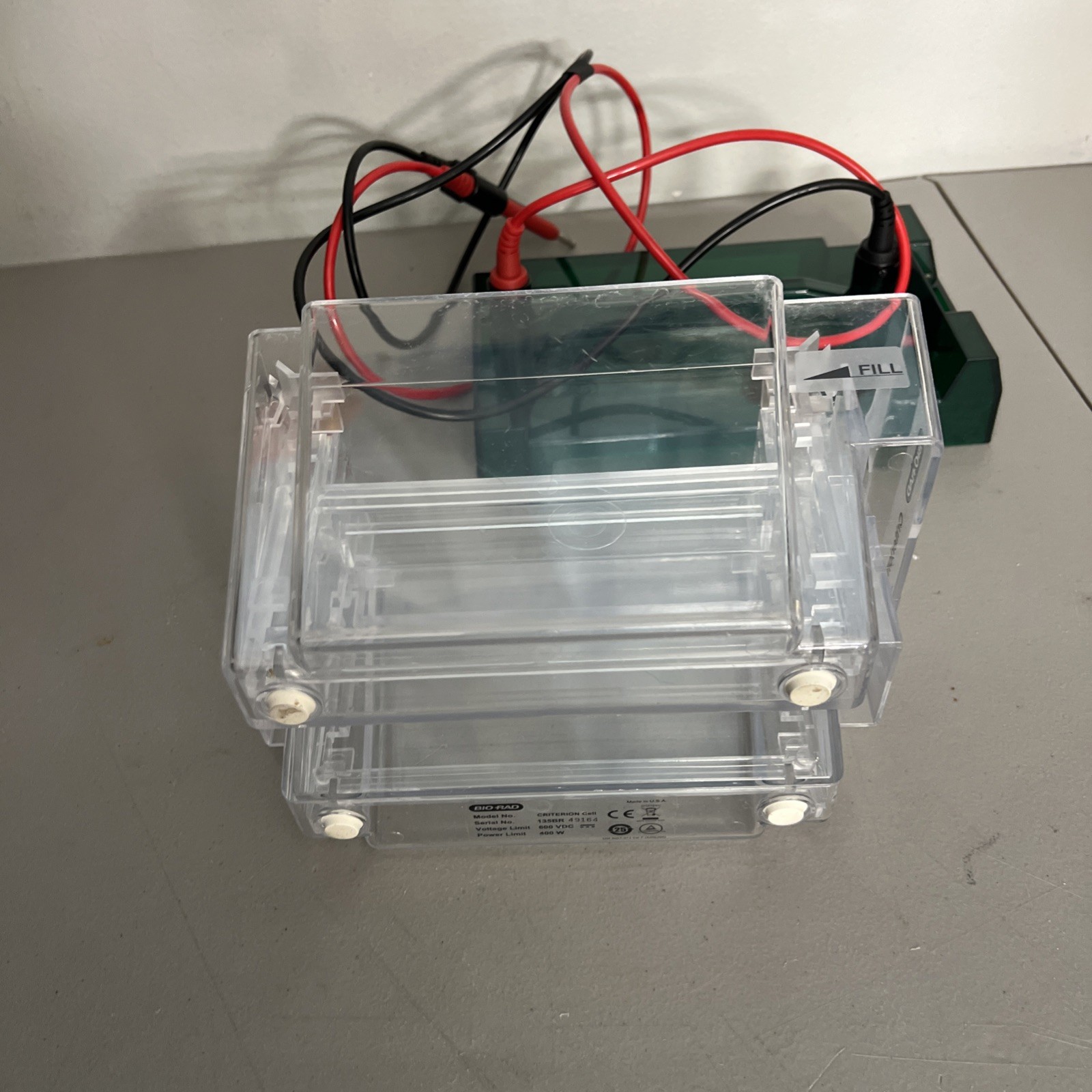 Bio-Rad Criterion Cell Midi Vertical Electrophoresis System Biorad- Working