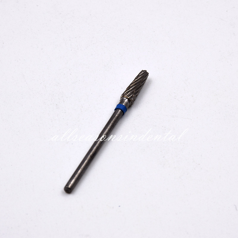 10 Pcs Dental Lab Tungsten Steel Carbide Burs Polishing Bur Drills HP 2.35mm