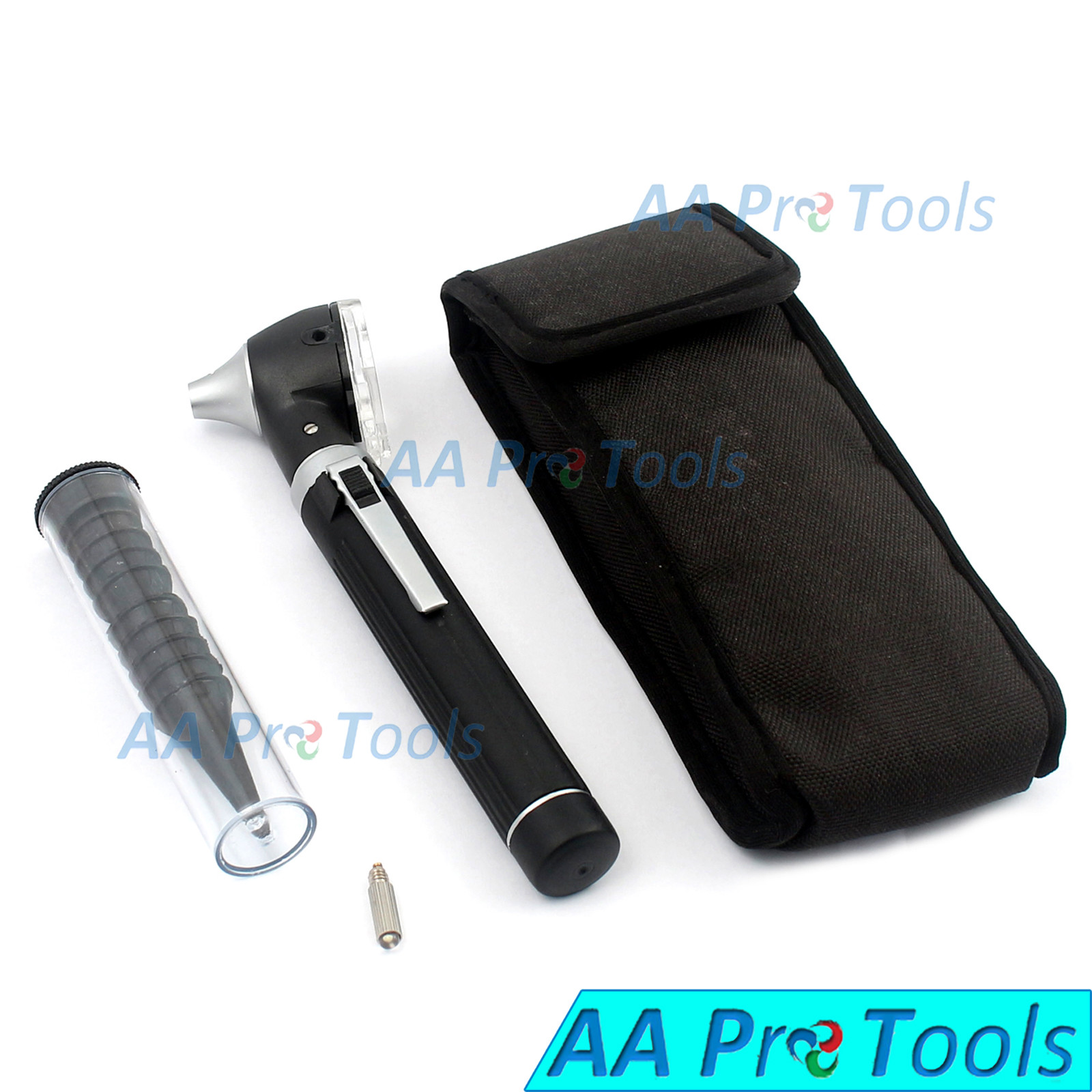 AA Pro: F.O Otoscope, Sliding Lense, ENT Diagnostic Examination