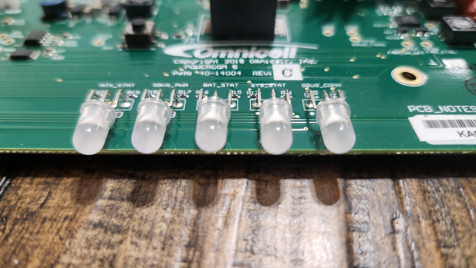 Omnicell POWERCOM 5 Controller PCB 40-14004 | Tested & Working